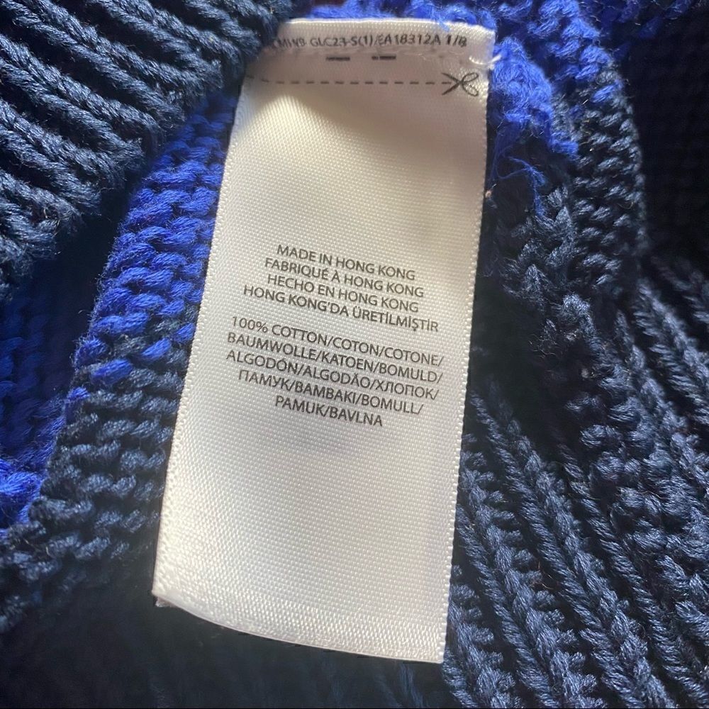 Polo Ralph Lauren Cotton Regatta Flag Color Block Roll Neck L/S Sweater - Picture 15 of 16